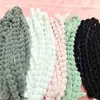 Adorno de Pompones de Imitación de Piel de Conejo para Accesorios de Ropa, Encaje para Cojines, Accesorios para Traje Tang, Tira de Felpa con Pompones, Tira Larga, Nuevo Estilo Chino