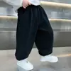 Pantalones de Primavera para Niños Estilo Coreano para Niños Pantalones Deportivos Elegantes 2026 Nuevo Estilo Primavera/Otoño Pantalones Joggers para Niños Pantalones Deportivos Modernos