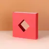 Caja Colgante Funda de Papel Soporte de Exhibición para Joyería Adorno Caja de Joyería Funda Exterior a Prueba de Polvo y Antioxidation