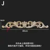 Dongyang Tallado en Madera Estilo Europeo Calcomanía Accesorios para Muebles Flores para Puertas de Madera Tallado Fino Calcomanías para Puertas de Gabinete Flores para Cabeceras Calcomanías de Madera Maciza Decoración