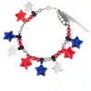 Diadema del Día de la Independencia de América Collar Festivo del Día Nacional Collar Intermitente El Más Vendido en Amazon Tamaño Estrella de Cinco Puntas