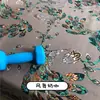 Tela Estampada Azul de Algodón y Lino Mediana Fondo Blanco Porcelana Azul y Blanca Tela Decorativa para Ropa de Mesa Ropa Algodón Puro por Defecto