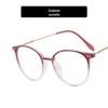 2023 Novo Estilo Coreano Armação de Óculos para Chá Gelado Ultraleve Tendência Feminina Lisa Anti-Luz Azul Unha de Arroz Lentes Planas Mesmo Estilo de Celebridade da Internet