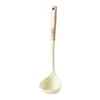 Espátula de silicona Pala de cocina antiadherente Cuchara Espátula de silicona Espátula para saltear Cocina del hogar Sartén antiadherente Cuchara para saltear Cuchara para sopa