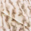 Estampa de Pelo de Coelho Padrão Nuvem Tie-Dye Gradiente Tecido de Pelúcia de Coelho Pequeno para Roupa de Casa, Almofadas, Brinquedos e Pantufas