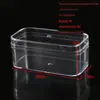 Caixa de armazenamento de caixa de componentes eletrônicos, caixa transparente, caixa de ferramentas de joias, peças de plástico, engrenagem de pesca, caixa fixa grande