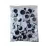 Ojos Móviles Blancos y Negros con Adhesivo Trasero Hechos a Mano Tamaño Animal Pegatinas para Ojos Accesorios Juguete DIY Ojo de Muñeca Material