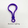 Broche de Langosta de Plástico Hebilla de Bombilla de Color Caramelo Hebilla de Calabaza Acrílica Hebilla de Bombilla Colorida Llavero Simple para Bolso