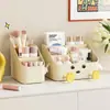 Caja de Almacenamiento de Escritorio para Cosméticos, Organizador de Productos para el Cuidado de la Piel, Lápiz Labial, Artículos Varios Multifuncional, Estante Organizador con Compartimentos