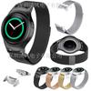 Para Samsung Gear S2 RM-720 Pulseira de Malha de Aço Inoxidável Magnética Nice Milanese Conector de Pulseira
