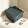 Caja de Joyería Portátil para Niñas, Anillos, Pendientes, Pulseras, Bolsa de Cosméticos a Prueba de Polvo, Dulce Caja de Almacenamiento para Bisutería