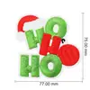 Patches Bordados de Natal, Patches Decorativos de Tecido de Natal, Patches para Jaquetas de Pluma, Kits de Material DIY para Suéteres, Patches Bordados de Natal