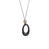 Nuevo Collar con Colgante de Estilo Étnico Chino para Mujer 2025 Nuevo Diseño de Nicho Cadena Larga para Suéter de Gama Alta