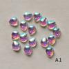 Pétalas vitrificadas diy Acessórios de chapelaria Hanfu antigo Borla Gotas de água gorda Retro Hairpin 10 * 12mmNO2