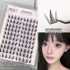Cílios Postiços Sakura Lil Girassol Desenho Animado Simulação Natural Espesso Menina Borboleta Trilogia Grande Capacidade Cílios