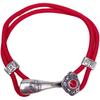 Pulsera de cuerda roja auspiciosa de plata de ley 990 para hombres y mujeres, pulsera vintage para parejas, joyería de cuerda tejida a mano