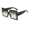 Gafas de sol de montura grande nuevas 2022 Gafas de sol cuadradas de moda europea y americana para mujer Venta caliente transfronteriza Gafas de imitación para hombre