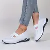 Sapatos Femininos Verão Novos Casuais Temu Fábrica Transfronteiriça Solado Macio Respirável Moda Sapatos de Mãe Tênis Feminino Dropshipping
