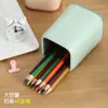 Porta-canetas de emenda bicolor multiuso porta-lápis suporte para maquiagem de estudante porta-canetas simples criativo de celebridade da internet logotipo publicitário