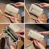 Bolso de Piel Genuina para Mujer 2026 Nuevo Estilo Piel de Vaca de Primera Capa Patrón de Cocodrilo Bolso Cuadrado Pequeño Estilo Coreano Moda Tendencia Bolso de Mano Bolso Cruzado
