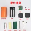 Kit de Batería Externa de Aleación de Aluminio Carga Rápida Carga Relámpago Caja de Batería 21700 Carcasa de Metal Fuente de Alimentación Móvil 22.5W