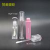 Tubo Cuadrado para Brillo de Labios de 4ml y 7.5ml Material de Empaque Plástico Totalmente Transparente Tubo Vacío para Aceite de Labios Se Puede Imprimir con Logo