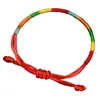 Pulseira Colorida Corda Festival do Barco-Dragão Pulseira Pulseira Pulseira Bebê Crianças Trançada Trança Linha Coreana Casal Boa Sorte Corda Vermelha