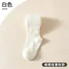 Collant de uma peça com forro de fleece espesso para outono e inverno para bebês meninas, para usar ao ar livre, leggings infantis quentes