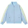 Ropa para Hombre Tangkez Nueva Temporada Otoño Estilo Americano Marca de Moda Tendencia Moda Tres Barras Juventud Estudiante Chaqueta con Cuello de Béisbol