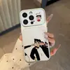 Adequado para Apple se Transformar Instantaneamente em 18Promax, Capas Macias e Rígidas com Tema de Casal para Celulares iPhone e Xiaomi, Personalizadas