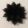 Malla Francesa de Alta Gama Seda Brillante Camelia DIY Hecho a Mano Estilo Oscuro Pasador Broche Accesorios para Ropa