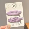 Pinzas para el pelo laterales estilo coreano, pinzas de pico de pato, nuevos y exquisitos clips para flequillo 2026, pinzas para el pelo de la frente, pasadores de pelo de alta gama