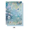 Papel de Envoltura para Flores, Al por Mayor en Stock, Papel Engrosado Impreso Estilo Pintura al Óleo, Materiales de Envoltura para Ramos de Floristería, Papel de Envoltura para Flores