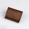 Bolsa de joyería compartimentada simple y portátil, caja de almacenamiento de anillos, bolsa pequeña portátil de viaje para pendientes y joyería