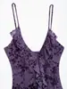 Ropa de Mujer Transfronteriza Verano 2026 Nuevo Estilo Europeo y Americano Sexy Ajustado Terciopelo Capas Malla de Seda Vestido 0085/321
