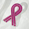 Broche Cinta Rosa Ins Europeo y Americano Ins Insignia de Aleación Broche de Prevención y Tratamiento del Cáncer de Mama Accesorios de Bienestar Público para Mujeres