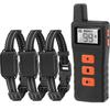 Dispositivo inteligente para adestramento de cães, à prova d'água, recarregável, com controle remoto, antilatido e cerca eletrônica multifuncional para animais de estimação, ideal para uso externo.