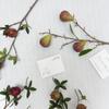 Nuevos productos transfronterizos Diversas simulaciones de frutas Manzana Caqui Adornos para sala de estar Decoración Hogar Año Nuevo Arreglo floral Adornos de mango