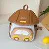 Mochila de jardín de infantes para niños y niñas, mochila de hongo, mochila infantil, dispositivo anti-pérdida con correa, bolso de doble hombro