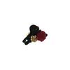 Horquilla de camelia elegante de alta gama coreana con clip para el cabello de Internet rojo súper inmortal Mori con perla, horquilla para flequillo, horquilla para el cabello en la parte posterior de la cabeza para mujer