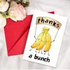 Tarjetas de agradecimiento para compra directa transfronteriza con juego de sobres, se pueden escribir a mano con mensajes y bendiciones, tarjetas de texto plegables