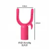 Accesorios para Colgador de Ropa de Plástico con Mango Largo Transfronterizos de Amazon Aliexpress, Tenedor para Colgador de Ropa, Tenedor Espesado para Colgador de Ropa para Uso en Supermercado y Hogar
