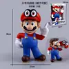 Serie Mario Accesorios de Juego de Moda Louis Hongo Monstruo Modelo Muñeco Hecho a Mano Coche Decoración de Escritorio Adornos
