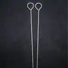 Fabricante Espetos para Churrasco Aço Inoxidável Espetos para Churrasco Agulha para Rabo de Ganso para Churrasco Assador Suspenso Agulha para Churrasco Ferramentas e Suprimentos para Churrasco Em Estoque