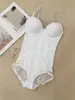 Mono Cruzado Moldeador Corporal y Control Abdominal para Mujeres después del Parto, Sujetador de Control Abdominal y Moldeador de Cintura, Ropa Interior Base de Soporte y Realce de Pecho