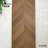 Piso Estilo Europeu de Fábrica Espinha de Peixe Parquet Composto Reforçado Piso Resistente ao Desgaste Aquecimento por Piso Quente Quarto Piso Composto com Textura de Madeira de Engenharia