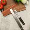 Forja Cuchillo Aburrido Cuchillo Especial de Sacrificio para Matar Cerdos Cuchillo de Chef Cuchillo para Cortar Carne de Sacrificio de Ovejas Cuchillo Longquan Cuchillo de Acero Inoxidable