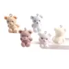 Chaveiro Pingente de Bolsa Acessórios DIY Urso de Pelúcia Desenho Animado Animal Fofo Atacado