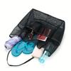 Bolsa de Playa Amazon Bolsa de Malla para Hombro para Hombre y Mujer Salida Portátil Lavable Bolsa de Almacenamiento para Ropa de Natación