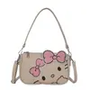 2026 Nuevo Modelo Bordado de Gato Bolso Mini para Niños Padre-Hijo Cruzado Bandolera Bolso Dumpling Bolso de Hombro Simple